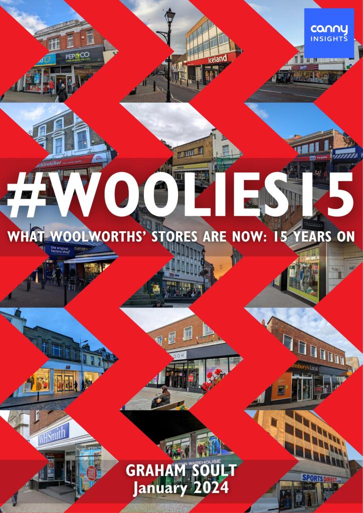 Picture of the cover of the Woolies Report